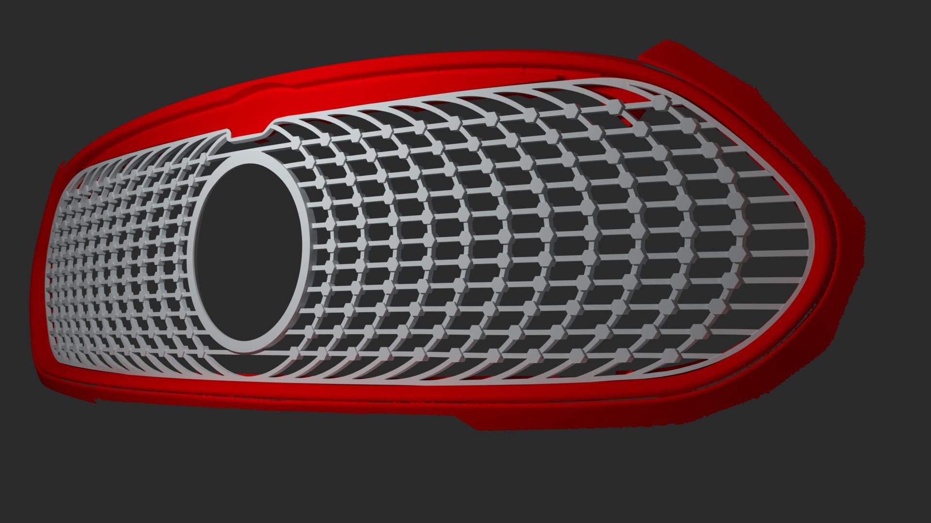 Tesla grill net