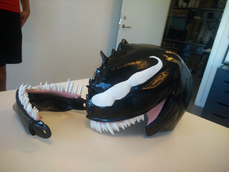 Spiderman – Venom 3d Printed Mask